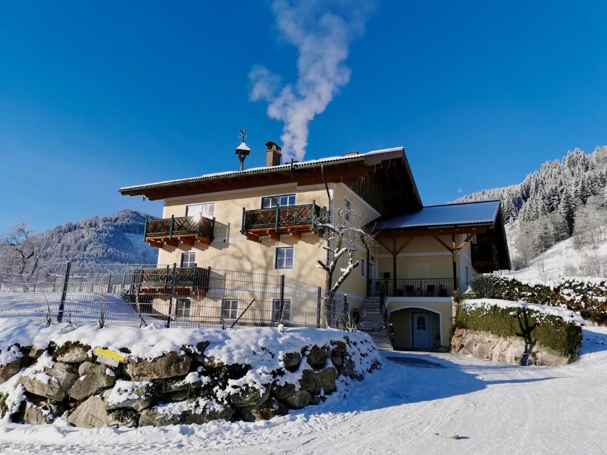 Ferienwohnung Flachau Oberlehengut Buitenkant foto