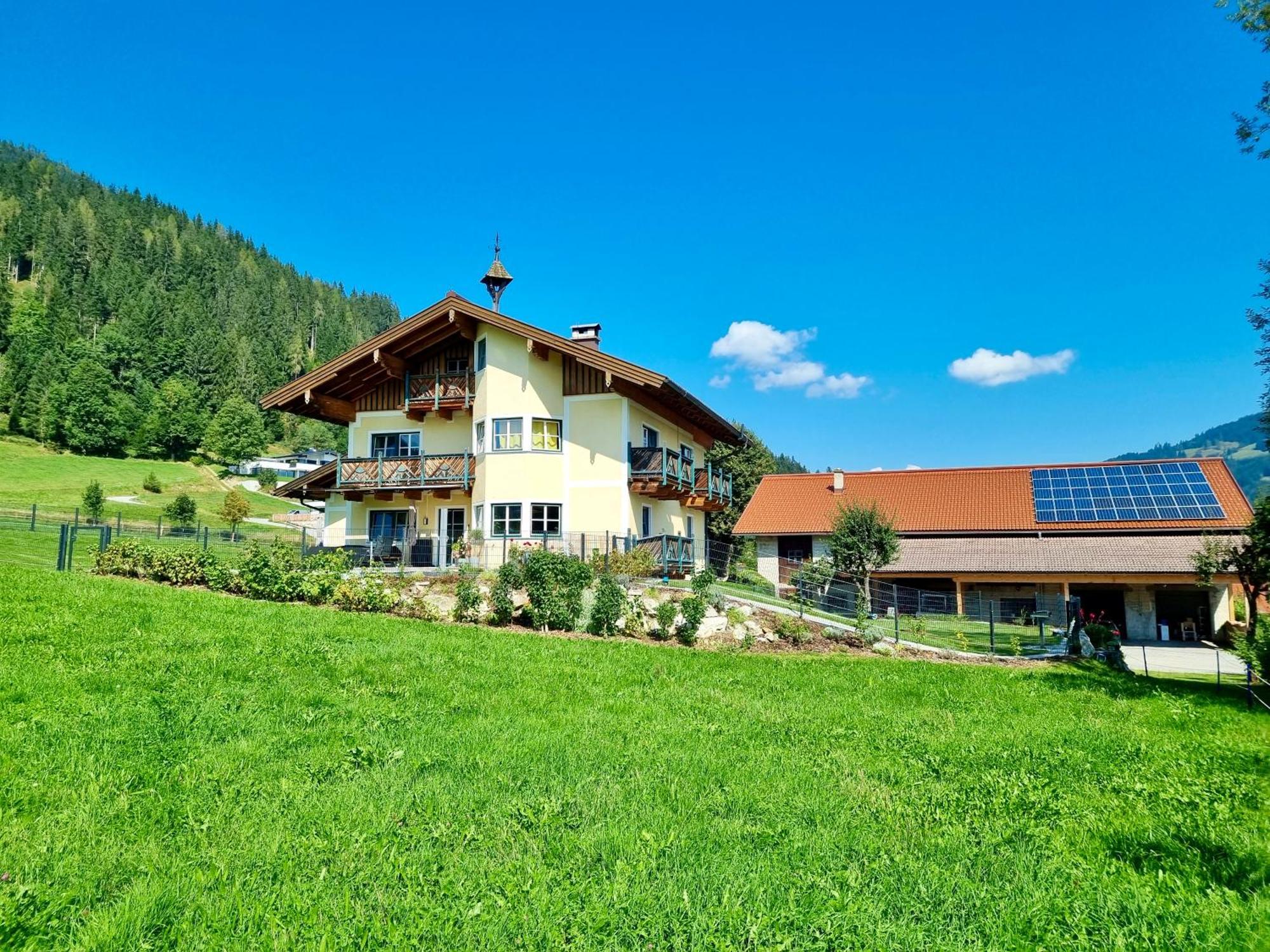 Ferienwohnung Flachau Oberlehengut Buitenkant foto